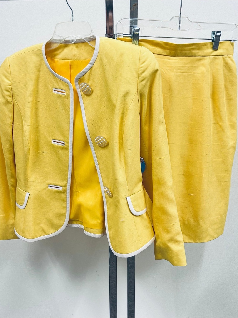 Vtg David Hayes NEVER WORN Tailored Jacket and Skirt Set 2 pc